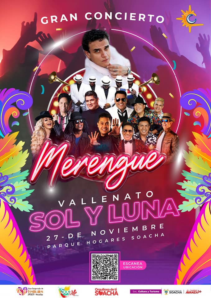 En Suacha continua el festival, en esta ocasión se da paso al Sol y Luna este fin de semana. En Suacha continua el festival, en esta ocasión se da paso al Sol y Luna este fin de semana.