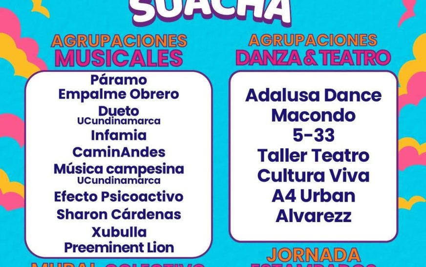 Edu-Fiest Soacha: el arte y la cultura toman la palabra en la educación.