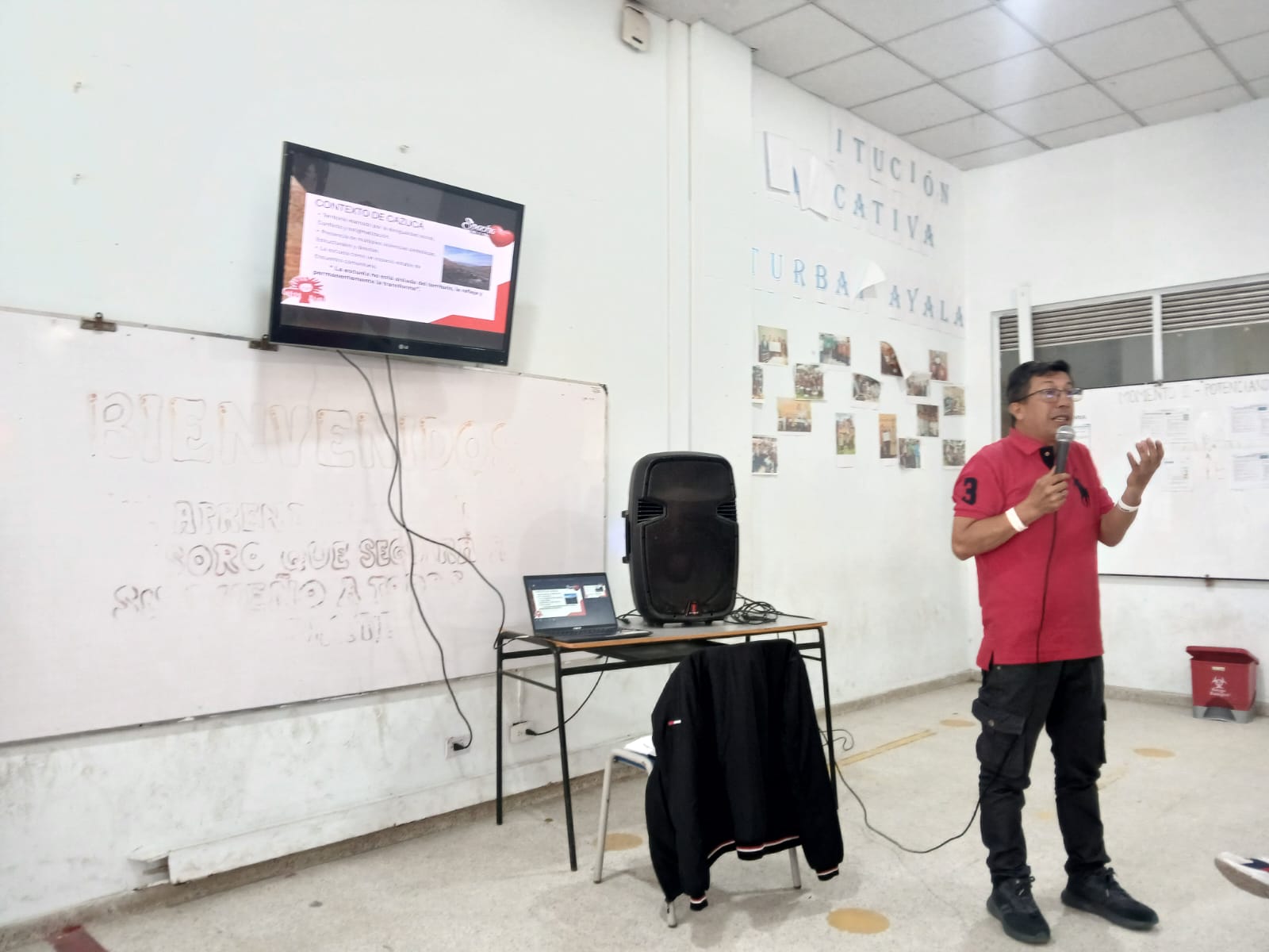 Lanzamiento del piloto “Escuela Territorio de Paz” en  Suacha.